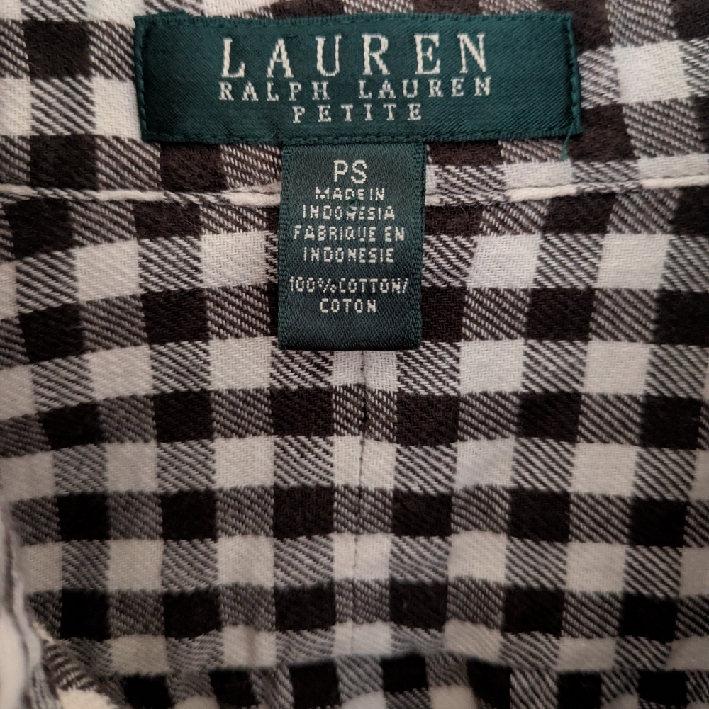 LRL Flannel Check Shirt SP - Picture 4 of 8
